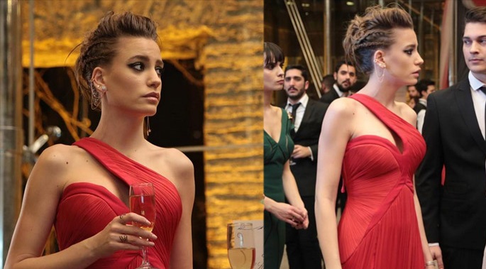 medcezir_dizisi_56_bolum_mira_kirmizi_elbisesi