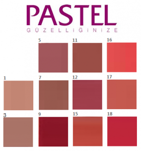 Pastel Day Long Lipcolor Renkleri